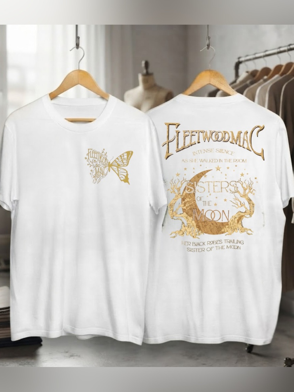 Fleetwood Mac “Sisters of the Moon” Shirt | 70s Rock | Soft Mystical | Band Fans